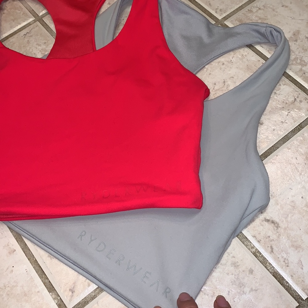 RYDERWEAR Sports Bra Grey